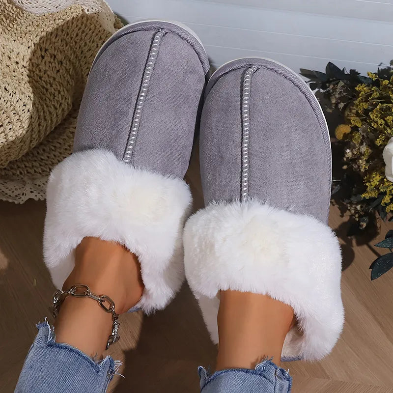 Anna Soft Fur Slippers